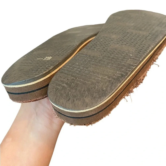 Rainbow Double Layer Arch Support Premier Leather with a 1" Strap - Picture 6 of 11